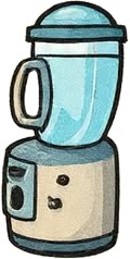 a drawing of a blender and a blender.jpg